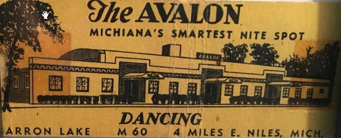 Avalon Ballroom at Barron Lake - Old Ad For Avalon Ballroom (newer photo)